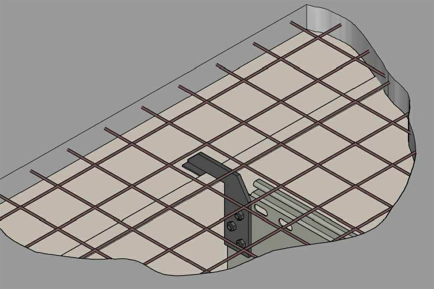 Extended ICF Shoe Detail - Super Floor Extended Joist Hanger Bracket - 3 Hole